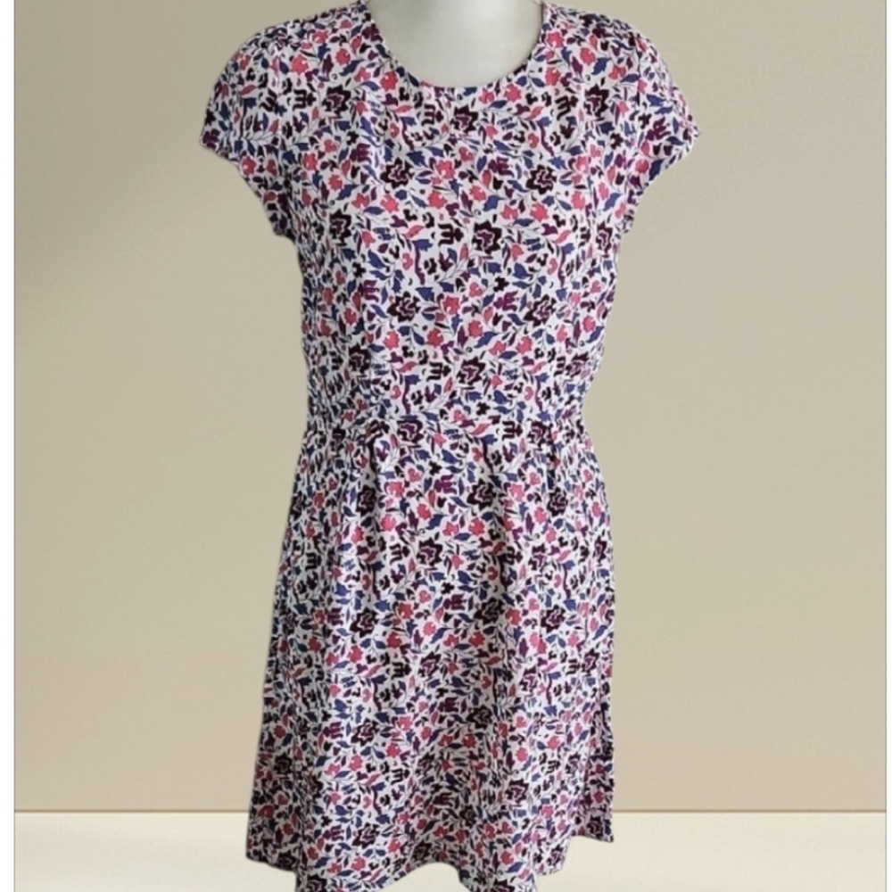 GAP FACTORY Multicolor Floral Mini Dress 6